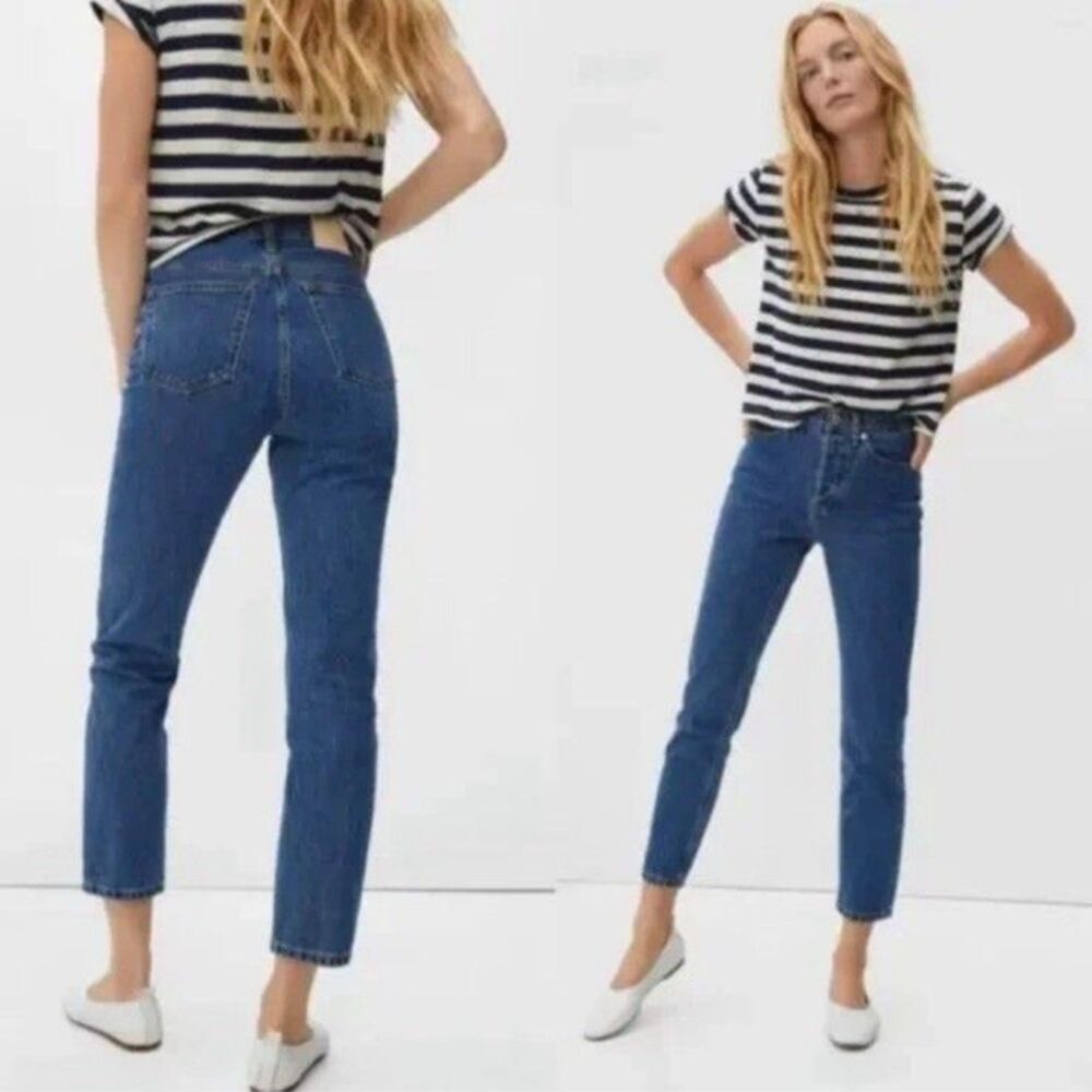 Everlane The '90s Cheeky Denim Organic Cotton Jean in Northridge Dark Womens 29